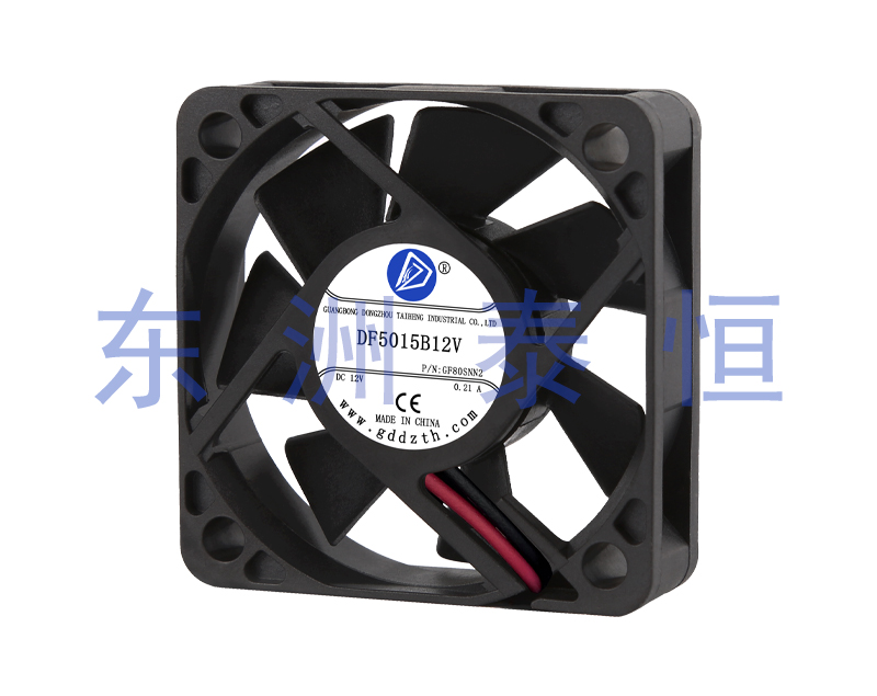 5015直流風扇50*50*15mm處理器小型電源燈光軸流散熱風扇5CM散熱器軸流調速風扇
