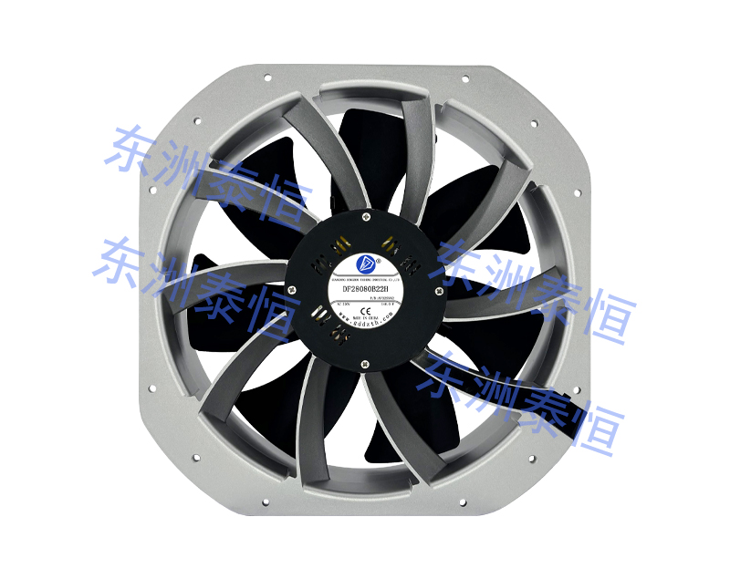 28080直流散熱風(fēng)扇24V48V直流無刷IP68防水雙85儲能充電樁工業(yè)風(fēng)扇